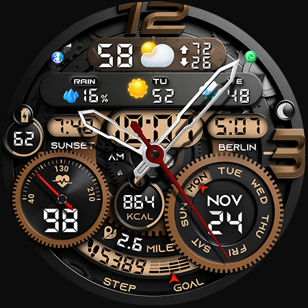 PER32 Ultra Hybrid Watch Face