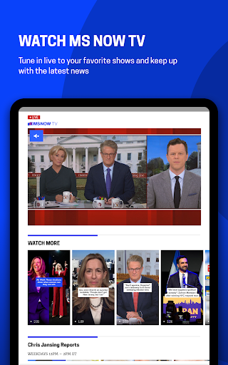 MS NOW: Watch Live News