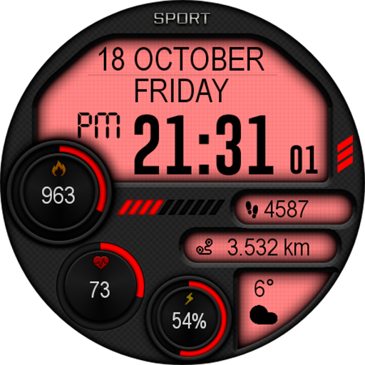 Digital Iwasa Watch Face