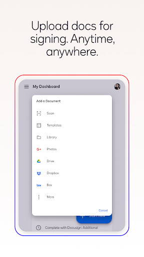 Docusign - Upload & Sign Docs