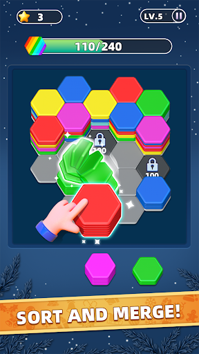 Hexa Master 3D - Color Sort