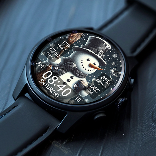 Key WF55 Snowman Watch Face
