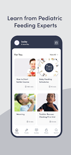 Solid Starts: Baby Food App