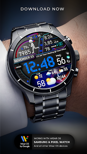 PER23 Digital Watch Face