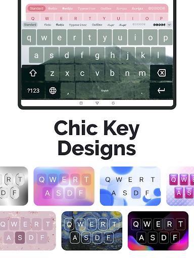 Fonts Art - Keyboard Fonts