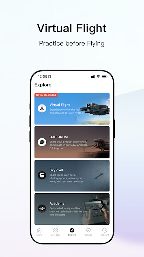 DJI Store - Try Virtual Flight