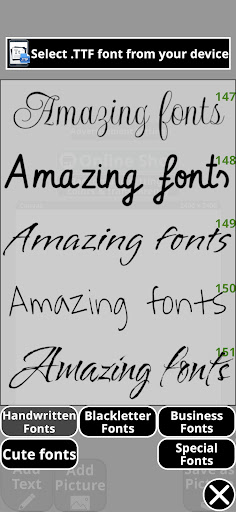 xCanvas: Font lettering design