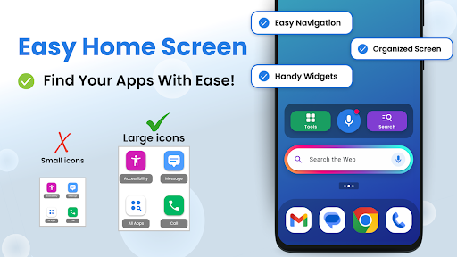 Big Keyboard: Easy Homescreen