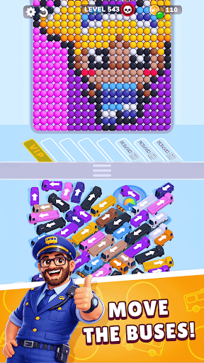 Bubble Bus: Parking Jam Puzzle