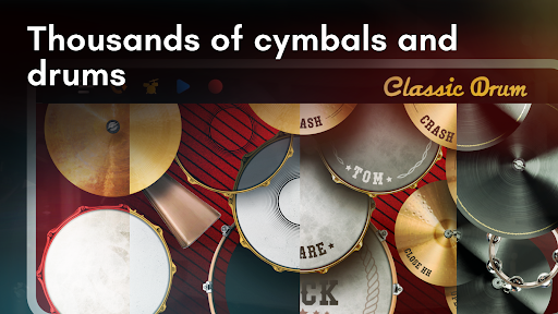Classic Drum: play drums