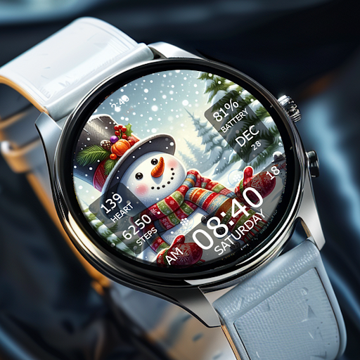 Key WF55 Snowman Watch Face