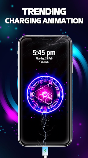 Set Battery Charging Animation