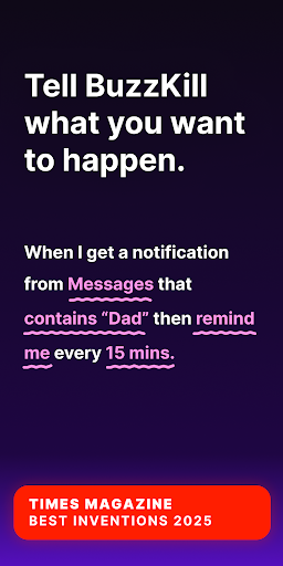 BuzzKill Notification Manager
