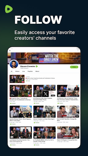 Rumble: Stream & Watch Videos