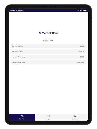 Merrick Bank Mobile