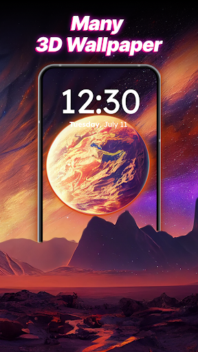 3D Battery Charging Animation