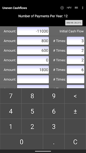 10bii Financial Calculator