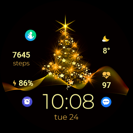 TVV Christmas 2 Watch Face