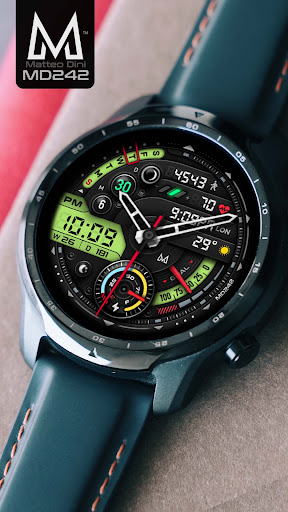 MD242 Hybrid watch face