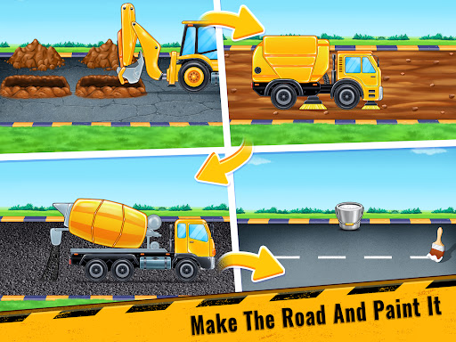 Kids Road Builder - Kids Games