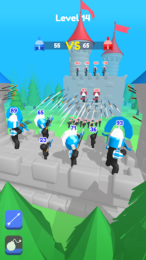 Merge Archers: Bow and Arrow
