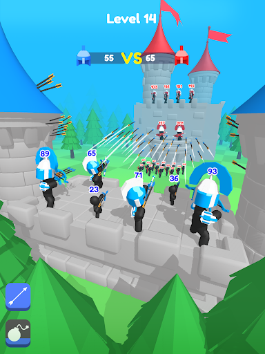 Merge Archers: Bow and Arrow