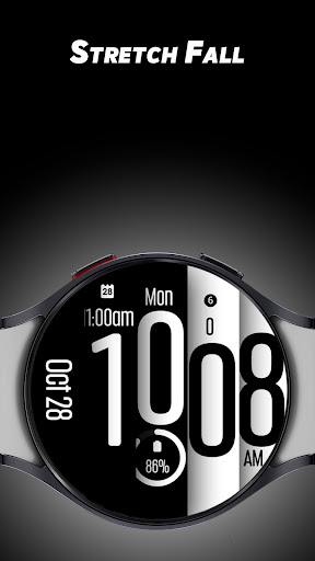 Stretch Fall - Watch face