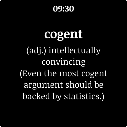 Vocabulary - Learn words daily