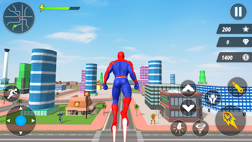 Spider Robot Hero Car Games