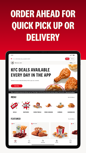 KFC US - Ordering App