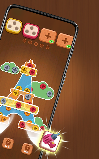 Woodbolt Sort: Nuts & Screws