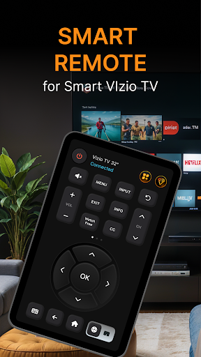 Smart Remote For Vizio TV