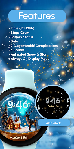 ReS56 - Christmas Snow Globe