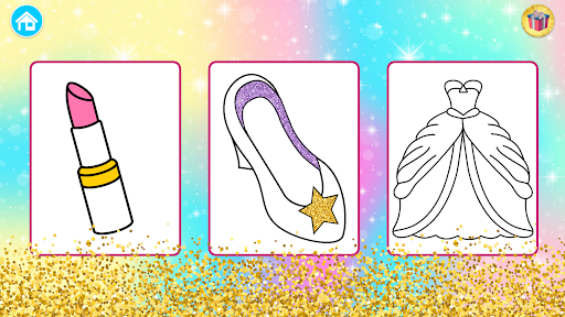Princess Coloring Book & Games