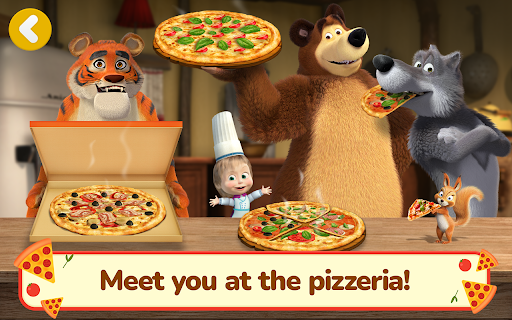 Masha and the Bear Pizza Maker