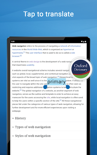 Oxford Dictionary & Thesaurus