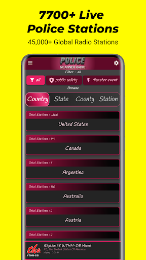 Police Scanner 5-0: Live Radio