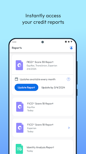 myFICO - Credit Score Tracking