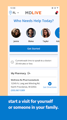 MDLIVE: Talk to a Doctor 24/7