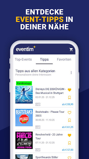 EVENTIM DE: Tickets for Events