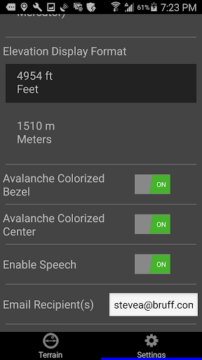 Avalanche Inclinometer