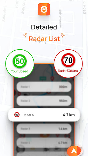 Radar, HUD, Map, Speed Camera