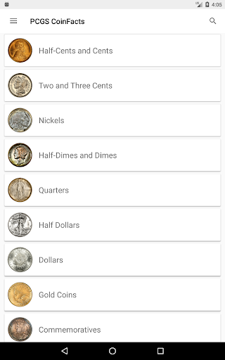 PCGS CoinFacts - U.S. Coin Val