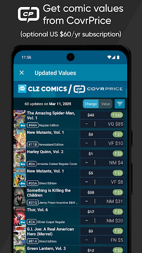 CLZ Comics comic book database