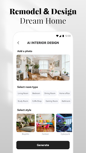 AI Home Design: Interior DecAI