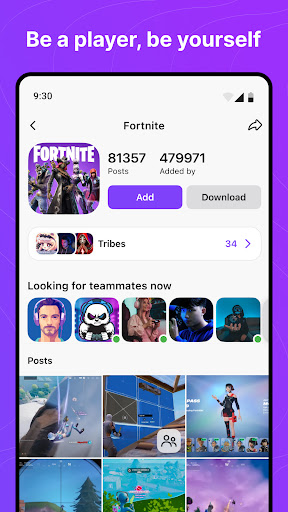 Gameram: Find gaming teammates