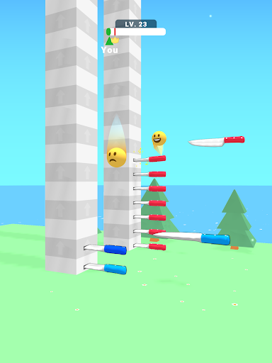 Ball Up: Knife Racing