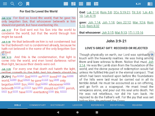 e-Sword: Bible Study to Go