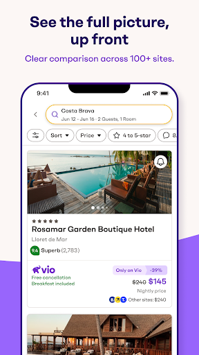 Vio: Hotels & travel deals