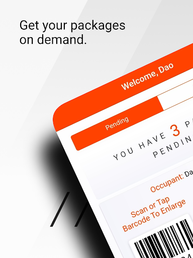 Parcel Pending